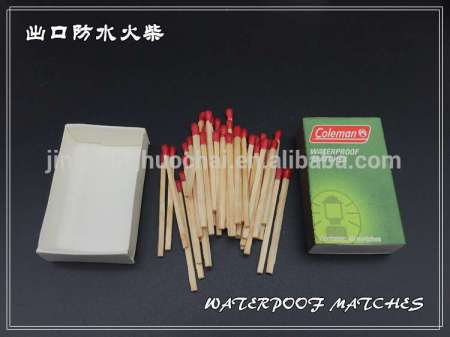 Waterproof match safety matches kitchen&household safety matches